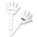 White Hand Clackers